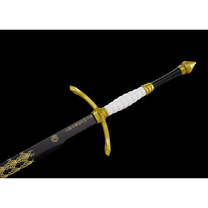 Clair Obscur Expedition 33 Gustave's Noahram Metal Sword with Plaque