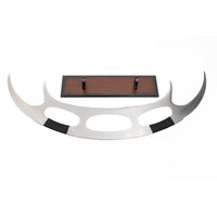 Star Trek Klingon Metal bat'leth With Stand