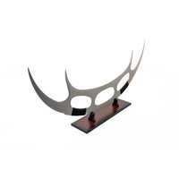 Star Trek Klingon Metal bat'leth With Stand