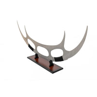Star Trek Klingon Metal bat'leth With Stand