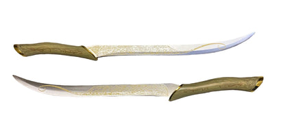Lord of the Rings Metal Legolas Knives of the Elf Deluxe Edition — Collector's Display Replica