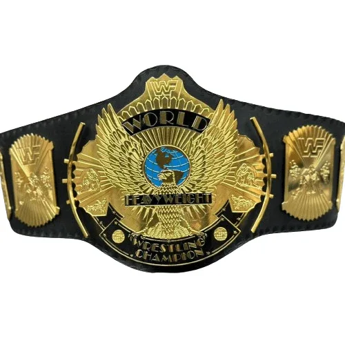 WWF Winged Eagle Championship Belt 6MM Plate