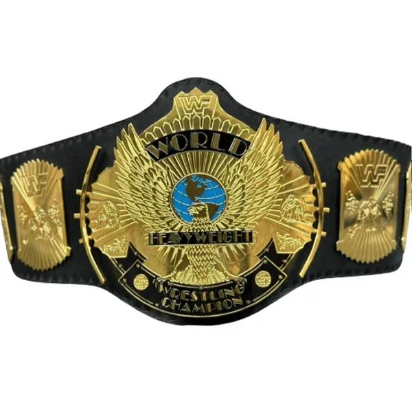 WWF Winged Eagle Championship Wrestling Belt 6MM Diecast Plate