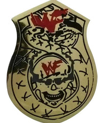 WWF Stone Cold Smoking Skull Championship Belt 6MM Plate