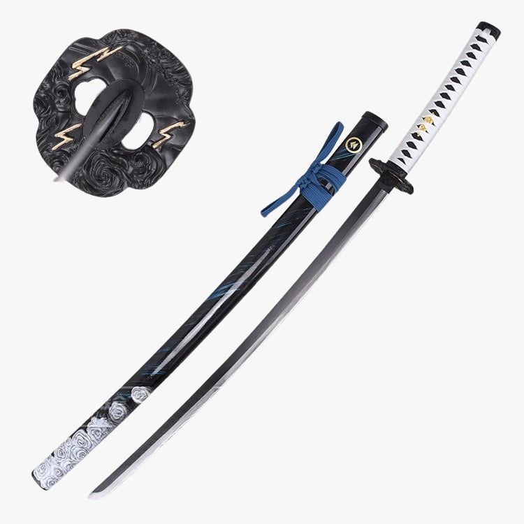Ghost Of Tsushima Jin Sakai Metal Katana (Cloud)