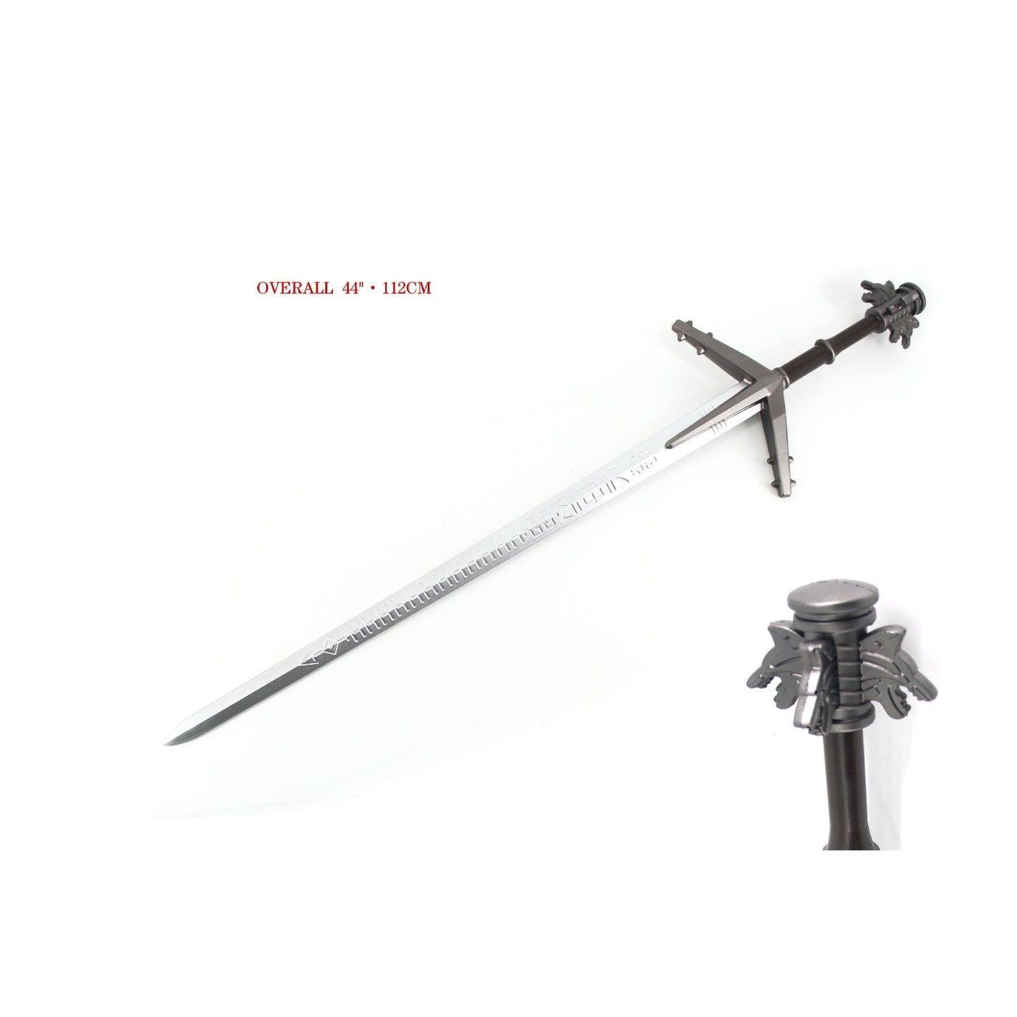 The Witcher Aerondight PU Foam Sword Cosplay Prop Replica