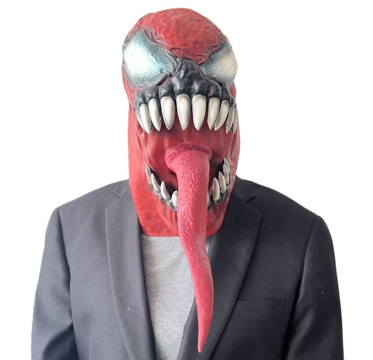 Carnage Latex Mask Halloween Horror Fancy Dress Cosplay