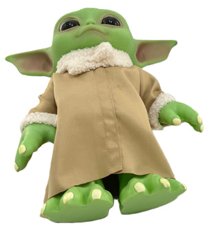 The Child Baby Yoda Grogu Doll Figure Cosplay Prop Replica