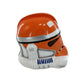 Ahsoka Clone Trooper Orange PVC Helmet Cosplay Prop