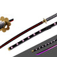 One Piece Shusui LED Light Up Sword USB C Rechargable 40 Inch Wood & Plastic Cosplay Prop Replica