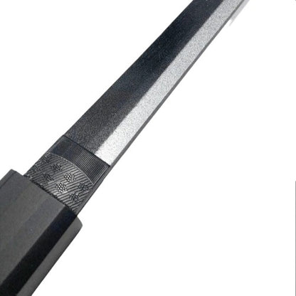 Naruto Kusanagi Sasuke Black Katana Metal Sword
