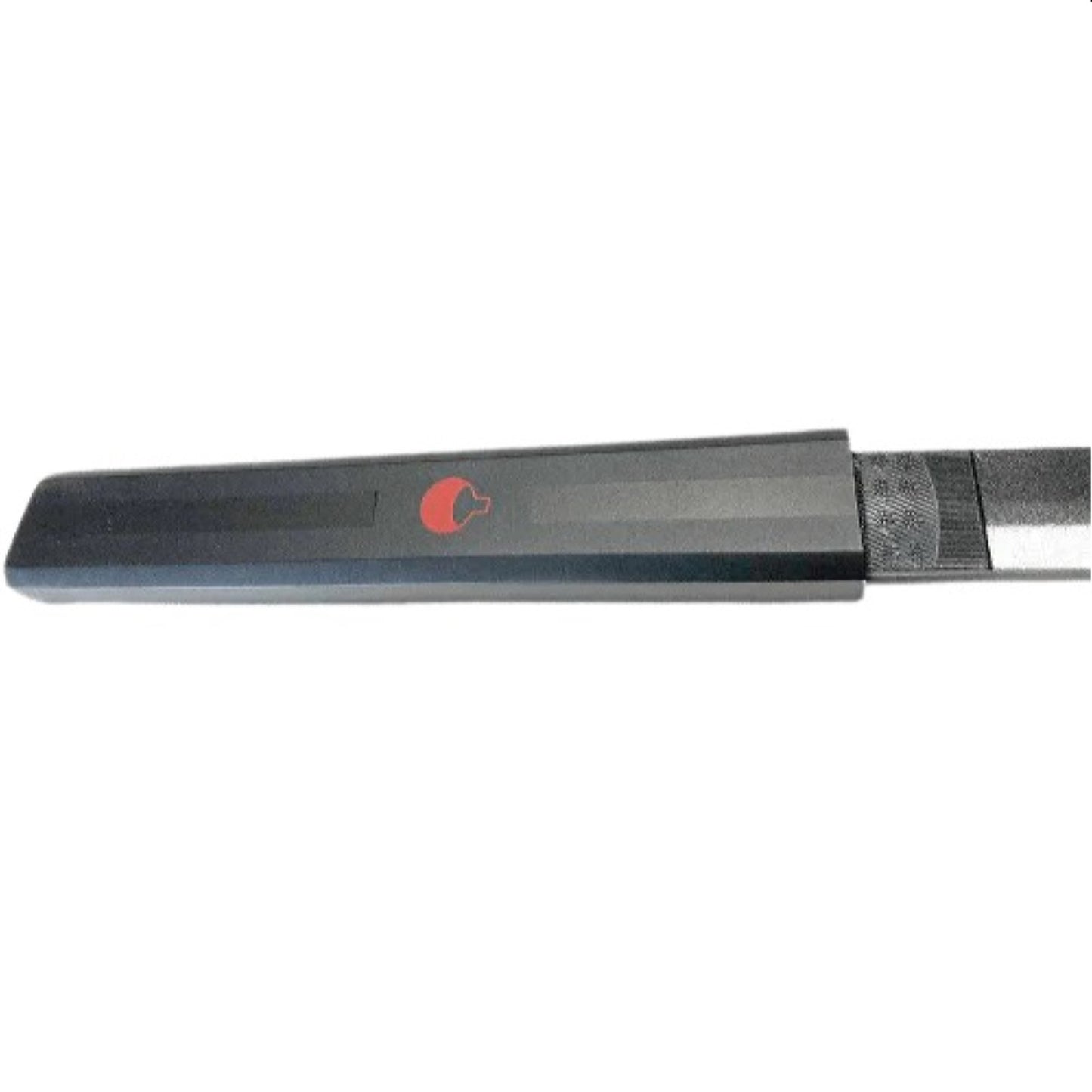 Naruto Kusanagi Sasuke Black Katana Metal Sword