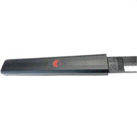 Naruto Kusanagi Sasuke Black Katana Metal Sword