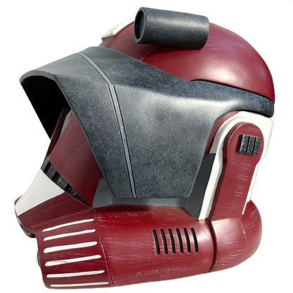 Star Wars Commander Fox Resin Cosplay Helmet DAMAGED 1