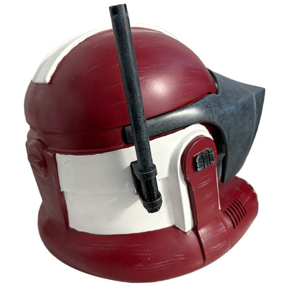 Star Wars Commander Fox Resin Cosplay Helmet DAMAGED 1