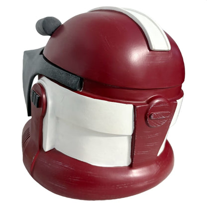 Star Wars Commander Fox Resin Cosplay Helmet DAMAGED 1