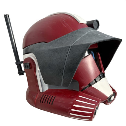 Star Wars Commander Fox Resin Cosplay Helmet DAMAGED 1