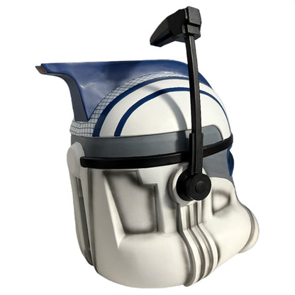 Star Wars Helmet ARC Trooper Commander Cobalt Resin Cosplay Helmet DAMAGED 1