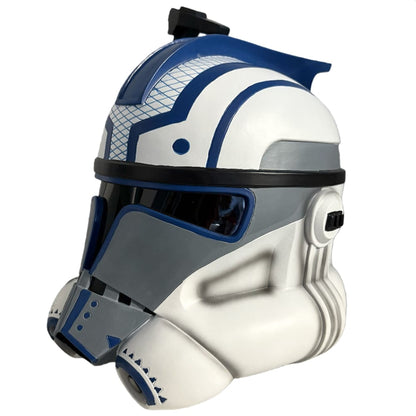 Star Wars Helmet ARC Trooper Commander Cobalt Resin Cosplay Helmet DAMAGED 1
