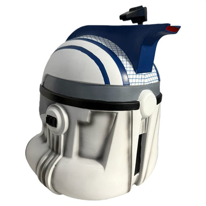 Star Wars Helmet ARC Trooper Commander Cobalt Resin Cosplay Helmet DAMAGED 1