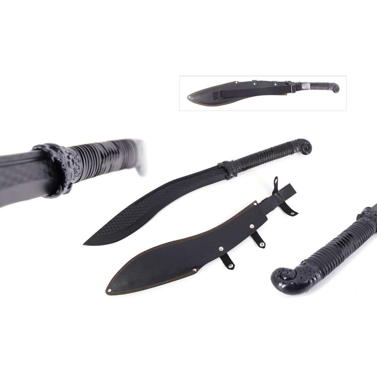 Chinese Martial Arts Polypropylene Training Sword V2 with Sheath — Practice Training Tool
