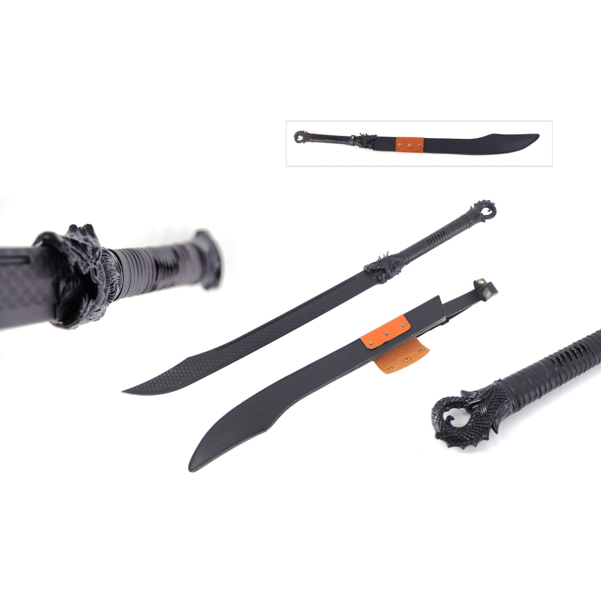 Chinese Martial Arts Polypropylene Training Sword V1 with Sheath — Practice Training Tool