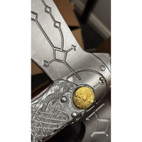 God Of War Axe Kratos Leviathan Axe RESIN Prop Replica DAMAGED