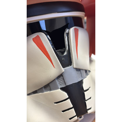 Star Wars Phase 2 Commander Cody Resin Cosplay Helmet DAMAGED