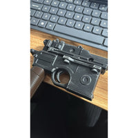 Star Wars Episode V Han Solo Blaster Pistol PU Foam Cosplay Prop Replica DAMAGED