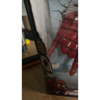 Marvel 3D Light FX – Spider-Man LED Wall Light with Crack Effect – Plastic – Red - DAMAGED BOX