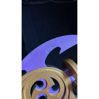 Genshin Impact Ei Raiden Shogun's Musou Isshin Wooden Cosplay Sword DAMAGED