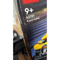 LEGO Technic Bugatti Bolide Racing Car Building Set 42151 DAMAGED BOX