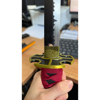 One Piece Sandai Kitetsu Metal Katana Sword of Roronoa Zoro DAMAGED
