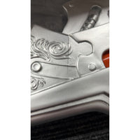 Final Fantasy XIV Gunbreaker Gunblade Thancred's Lion Heart Resin Sword Cosplay Prop DAMAGED