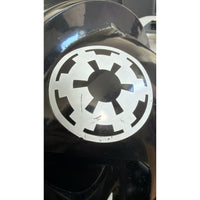 Star Wars Squadrons Imperial Tie Fighter Pilot V2 Resin Cosplay Helmet DAMAGED