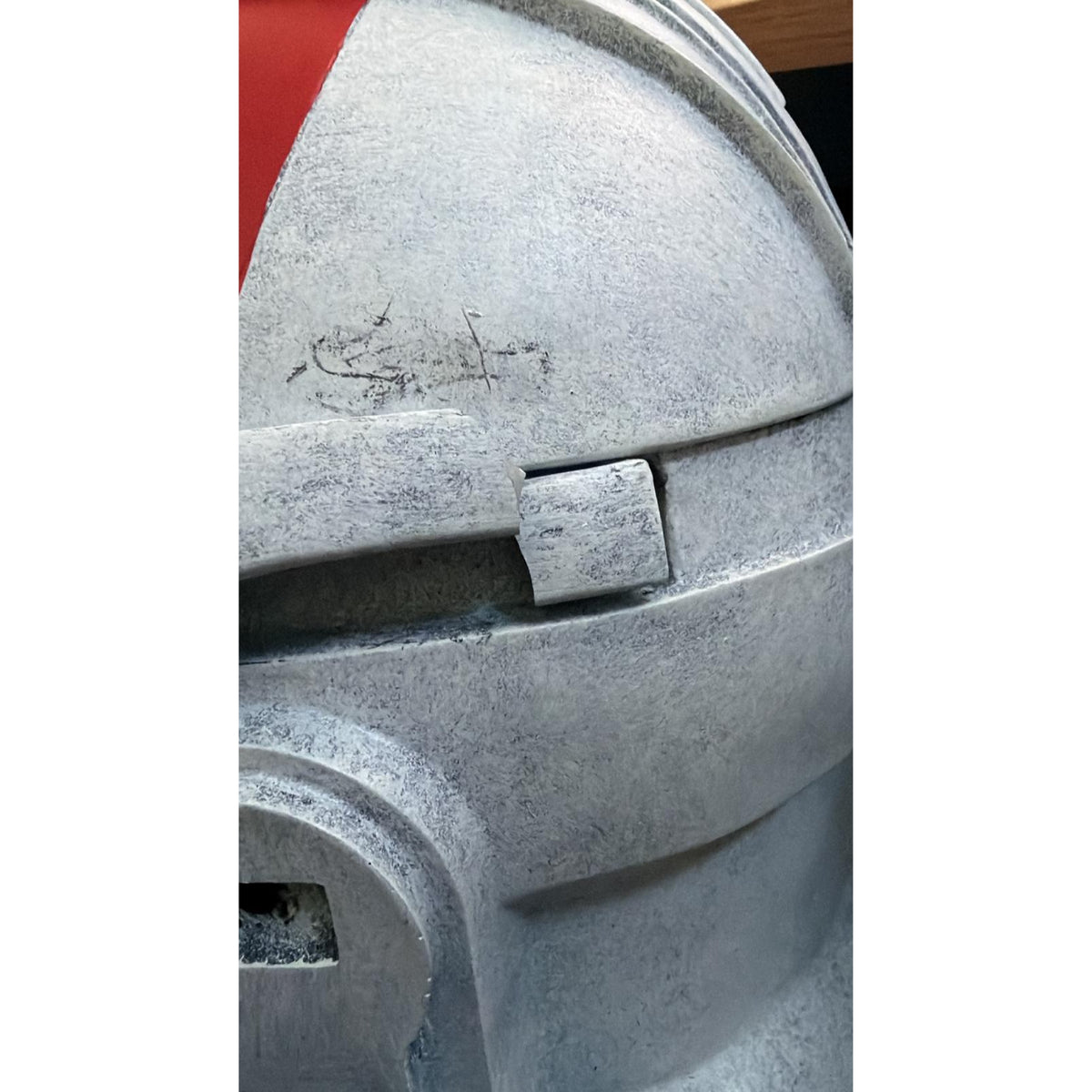 Star Wars Captain Vaughn Resin Helmet DAMAGED