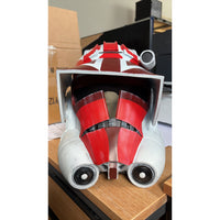 Star Wars Captain Vaughn Resin Helmet DAMAGED 4