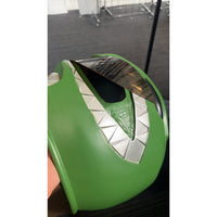 Mighty Morphin Green Power Ranger Resin Helmet DAMAGED 1