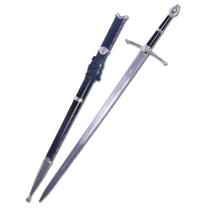 Lord of the Rings Metal Sword Aragorn Strider Sword with Sheath