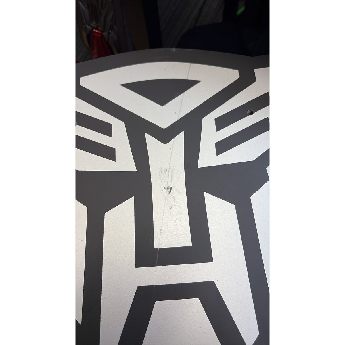 Transformers Optimus Prime’s Metal Sword of The Primus with Plaque DAMAGED 1