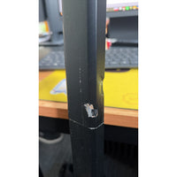 Naruto Kusanagi Sasuke Black Katana Metal Sword DAMAGED 1