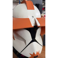 Star Wars Clone Trooper Commander Cody Phase 1 Resin Cosplay Helmet DAMAGED 15