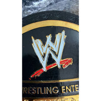 WWE RAW Ruthless Aggression World Tag Team Championship Belt 4mm Brass Plate CLEARANCE