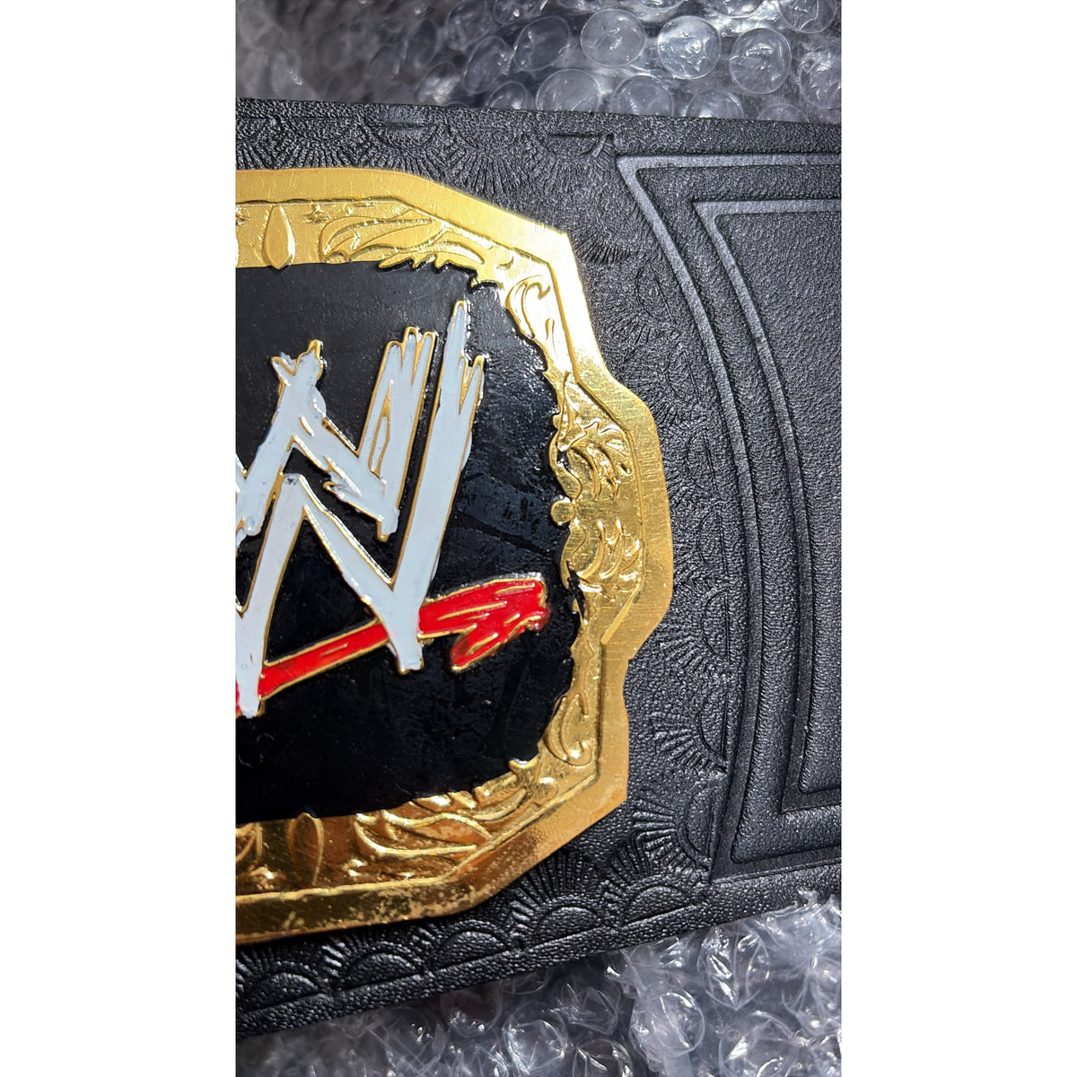 WWE RAW Ruthless Aggression World Tag Team Championship Belt 4mm Brass Plate CLEARANCE