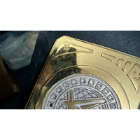 WWE United States Championship Replica Title Belt 6MM Diecast Plate CLEARANCE