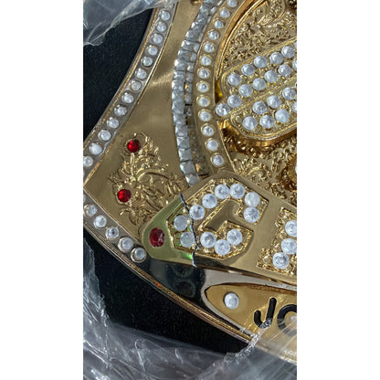 WWE Championship John Cena Spinner Replica Wrestling Title Belt 6MM Diecast Plate CLEARANCE