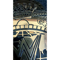 WWE Tag Team Championship Belt 4mm Brass Plate CLEARANCE