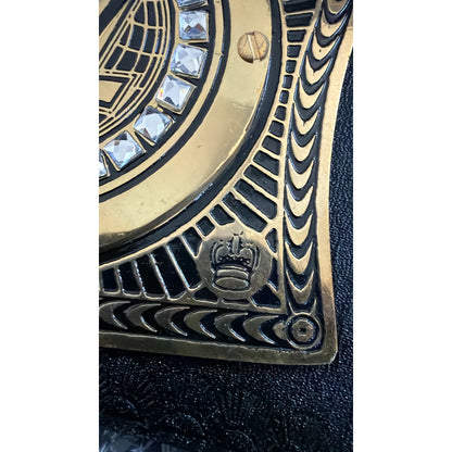 WWE Tag Team Championship Belt 4mm Brass Plate CLEARANCE