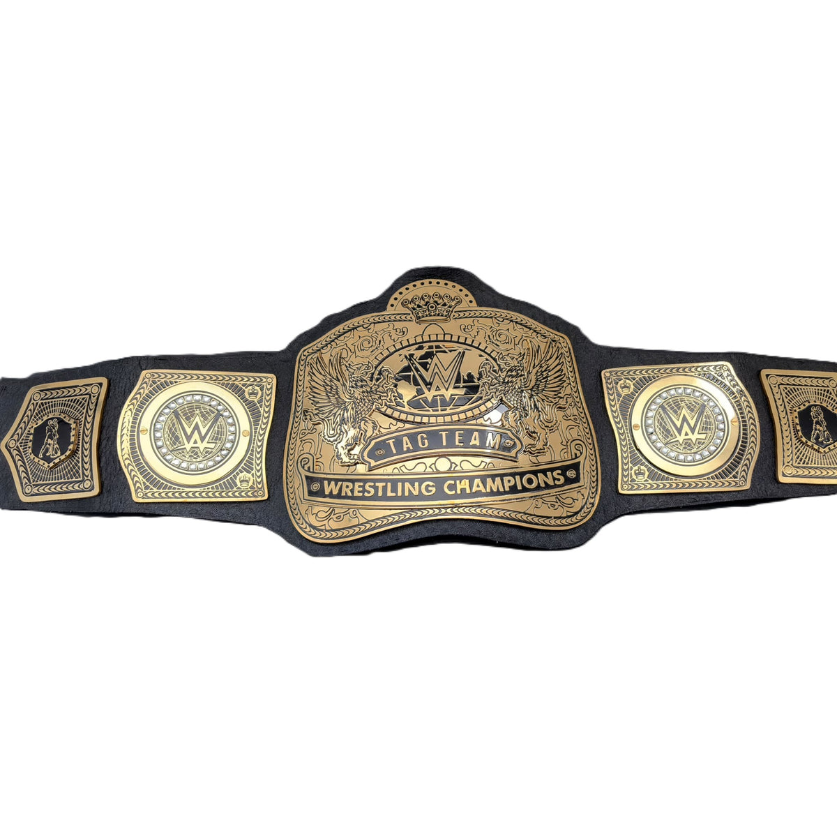 WWE Tag Team Championship Belt 4mm Brass Plate CLEARANCE 2