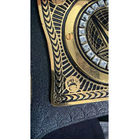 WWE Tag Team Championship Belt 4mm Brass Plate CLEARANCE 2